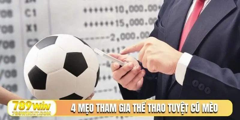 4 mẹo tham gia thể thao tuyệt cú mèo
