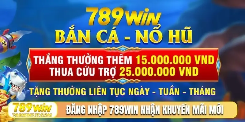 Đăng nhập 789WIN nhận khuyến mãi mới nhất