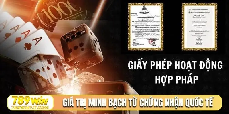 Giá trị minh bạch từ chứng nhận quốc tế
